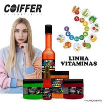 Kit Vitaminas Coiffer c/4 Cabelos Saudáveis