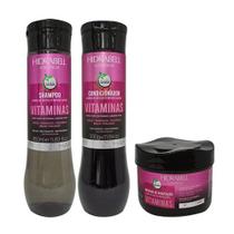 Kit Vitaminas Hidratação Capilar da Hidrabell (3 produtos)