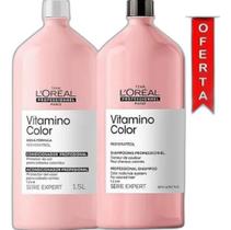 Kit Vitamino Color Loreal Shampoo + Condicionador 1500Ml Kit Vitamino Color Loreal Shampoo + Condicionador 1500Ml