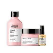 Kit Vitamino Color Sh 300ml + Masc 250ml + Óleo 30ml Kit Vitamino Color Sh 300ml + Masc 250ml + Óleo 30ml
