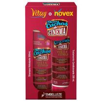 Kit Vitay Novex Meus Cachos de Cinema Shampoo 300mL + Condicionador 300mL - Embelleze