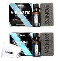 Kit Vitrificador De Plástico + Pintura V-Plastic V-Paint 20MLVonixx