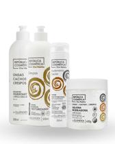 Kit Vixe Mainha Gllendex Definição Hidratação e Nutrição