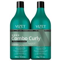 Kit Vizet Combo Curly Shampoo + Creme Condicionante 900ml