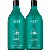 Kit Vizet Curly 1L+1kg - Hidratação e Definição Perfeitas! - Transforme Seus Cachos Kit Vizet Curly 1L+1kg - Hidratação e Definição Perfeitas! - Transforme Seus Cachos