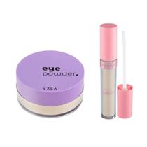 Kit Vizzela Eye Powder Cor 02 +Corretivo Satin Cor: 03