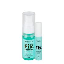 Kit Vizzela Fix Grip Brow Up Primer Gel Fixador (2 produtos)