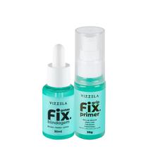 Kit Vizzela Fix Grip Gotas Primer Blindagem (2 produtos)