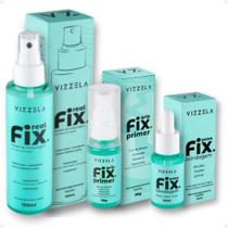 Kit Vizzela Fix: Primer Grip, Fixador Real E Blindagem Gotas