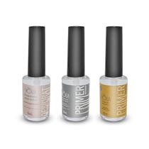 Kit Vlia Desidrat + Primer Sem Ácido + Primer Ácido Unhas