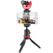 Kit Vlogger Boya Para Smartphone Com Microfone E Acessórios By-vg330