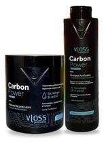 Kit Vloss Carbon Power Shampoo+Máscara 2x1L Kit Vloss Carbon Power Shampoo+Máscara 2x1L