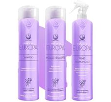 Kit Vloss Europa Home Care 3x300ml