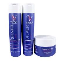 Kit Vloss Matizador Silver Line 3x300