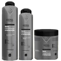 Kit Vloss Nano Cauterização E Restauraçao Nano Seridefrizz