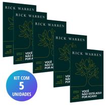 Kit Você Não Está Aqui por Acaso - Rick Warren