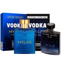 Kit Vodka Mylos e Vodka Wild - Paris Elysees