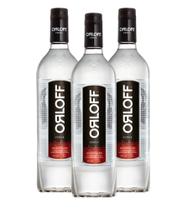 Kit Vodka Orloff 1L - 3 Unidades
