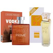 Kit Vodka Prime e I Love PE - Paris Elysees