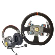 Kit volante e headset thrustmaster ferrari race 599xx evo