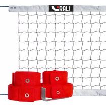 Kit Vôlei De Praia Oficial Rede c/ 4 Faixas + Marcação Quadra