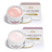 Kit Vòlia - Gel Classic Pink Hard + Classic Crystal - 24g