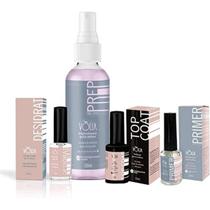 Kit Volia Prep 350ml + Desidrat + Primer+ Top Coat