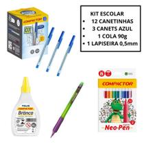 Kit Volta ás Aulas Compactor Material Escolar 17 Unidades Kit Volta ás Aulas Compactor Material Escolar 17 Unidades