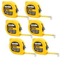 Kit Vonder - 6 Trenas de Bolso 5M de Aço Vonder