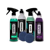 Kit Vonixx 5 Itens: Rodas, Plásticos, Limpeza e Higiene Kit Vonixx 5 Itens: Rodas, Plásticos, Limpeza e Higiene