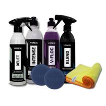 Kit Vonixx 6 Itens: Pneus, Plásticos, Cera e Limpeza Kit Vonixx 6 Itens: Pneus, Plásticos, Cera e Limpeza