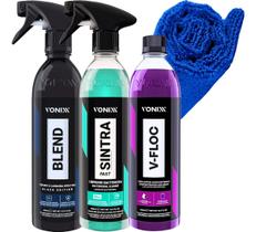 Kit Vonixx Cera Spray Blend Black + V-Floc + Sintra Fast