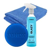 Kit Vonixx Glazy 4 em 1 Limpa Vidros com Aplicador e Flanela