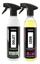 Kit Vonixx Limpador Pneus Borrachas Delet + Izer Limpa Rodas