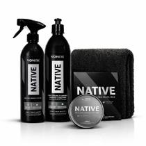 Kit Vonixx Native Completo Carnauba Brilho Profissional