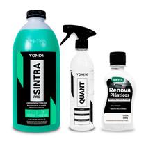 Kit Vonixx Quant Diluidor Renova Plásticos Sintra Pro 3l