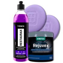 Kit Vonixx Rejuvex e Restaurax e Aplicadores Espuma