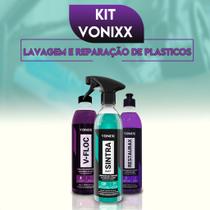 Kit Vonixx Restaurax + Sintra Fast + V-Floc Restauração e Lavagem de Plasticos