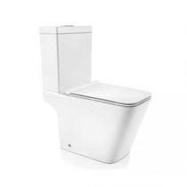 Kit Vougan Bacia Acoplada+Caixa+Assento Branco - Docol