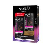 Kit Vult Choque de Reconstrução Shampoo+Condicionador 200ml