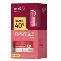 Kit Vult - Creme Antissinais + Protetor Labial Melancia FPS 15