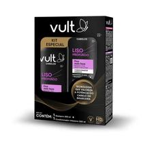 Kit Vult Liso Profundo Shampoo 200ml + Condicionador Intensivo 200ml Kit Vult Liso Profundo Shampoo 200ml + Condicionador Intensivo 200ml