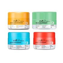 Kit Vult Pote Uniformizador+Refrescante+Nutritivo+Antissinal