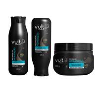 Kit Vult Recarga de Hidratação Sh 350ml +Cond 325ml + Mascara 250ml