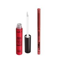 Kit Vult Vermelho Rubi Lapiseira Labial 0,35g + Batom Líquido Matte 5ml