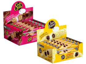 Kit Wafer Recheado Chocolate Branco Lacta