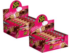 Kit Wafer Recheado Chocolate Lacta Stick Sonho de