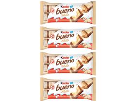 Kit Wafer Snack Kinder White Bueno 39g