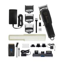 KIT WAHL Máquina de Cortar Cabelo SENIOR CORDLESS Com Base de Carregadora e VANISH GOLD