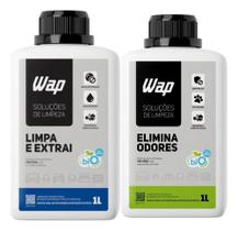 Kit Wap Limpa E Extrai 1L + Elimina Odor 1L Pet Friendly